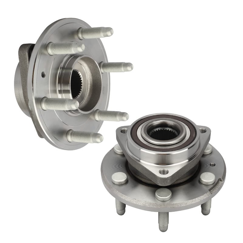 IRONTEK Front/Rear Wheel Hub and Bearing Assembly 513277 Compatible for Chevy 09-12 Traverse, for Buick 08-12 Enclave, for GMC 07-16 Acadia, for Saturn 07-10 Outlook, W/ABS 6 Lugs Wheel Hub 2 PCS - Image 1